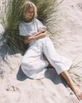 High waist linen pants perfect for beach