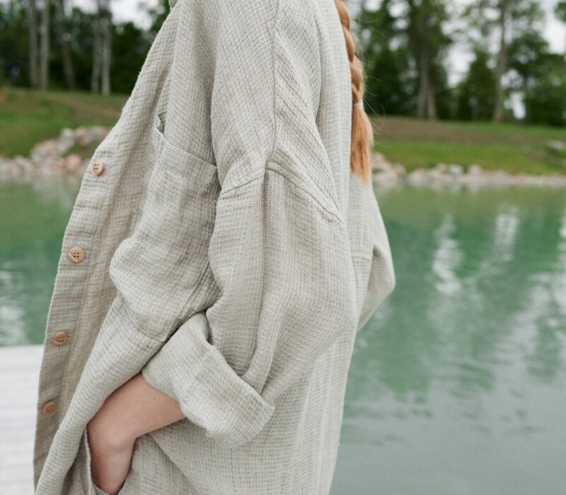 organic linen shirt