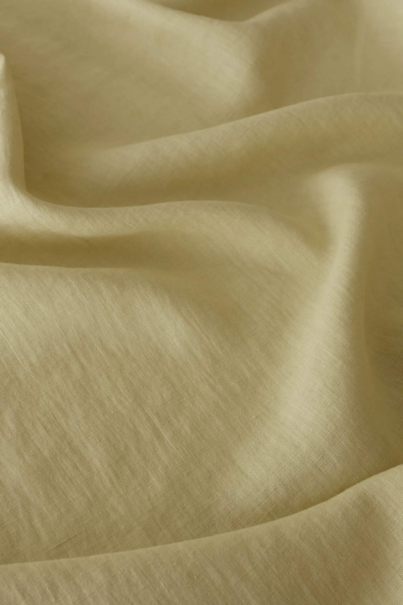 butter yellow linen fabric